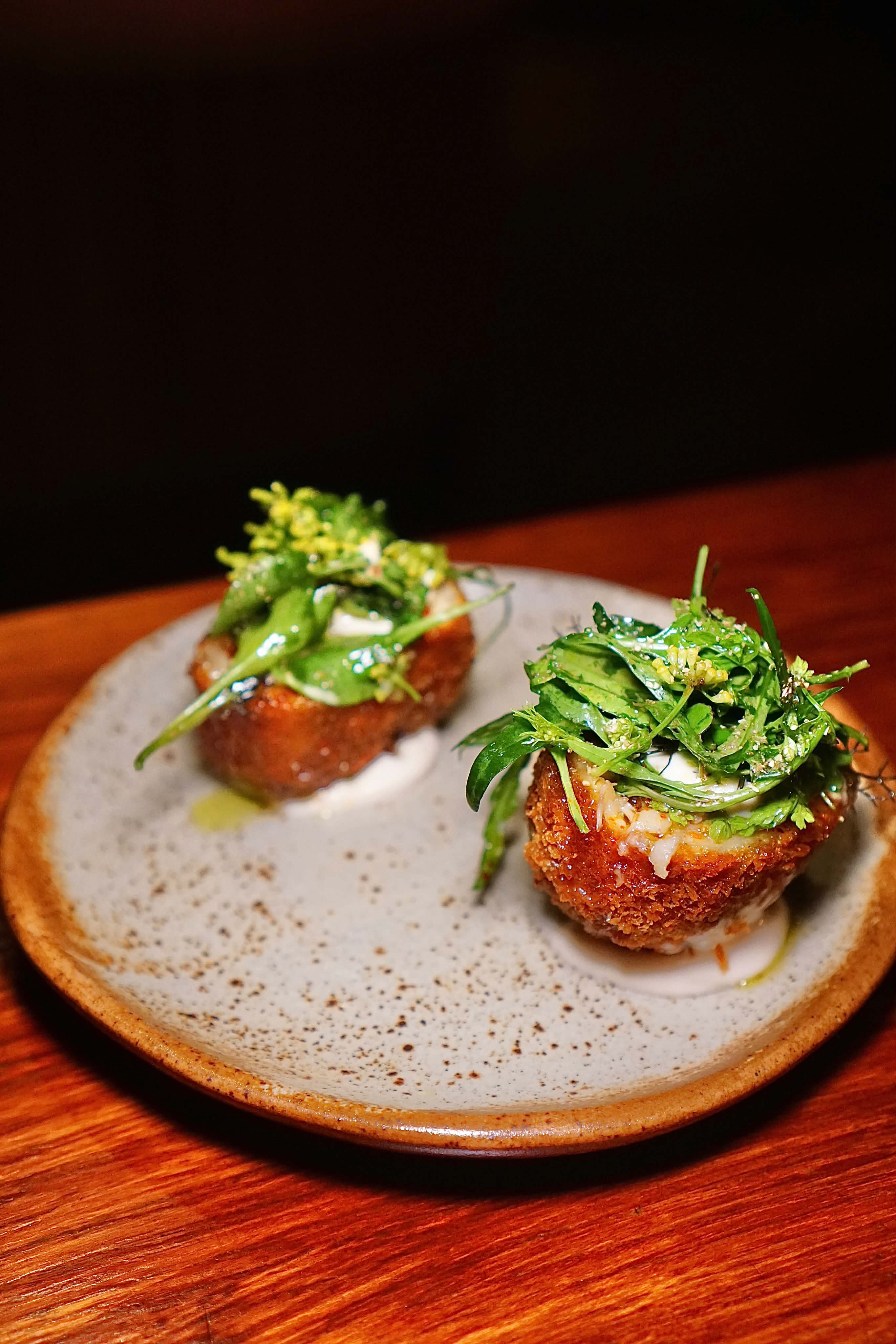 อาหาร Basque Open-Fire ที่ Amalur Restaurant