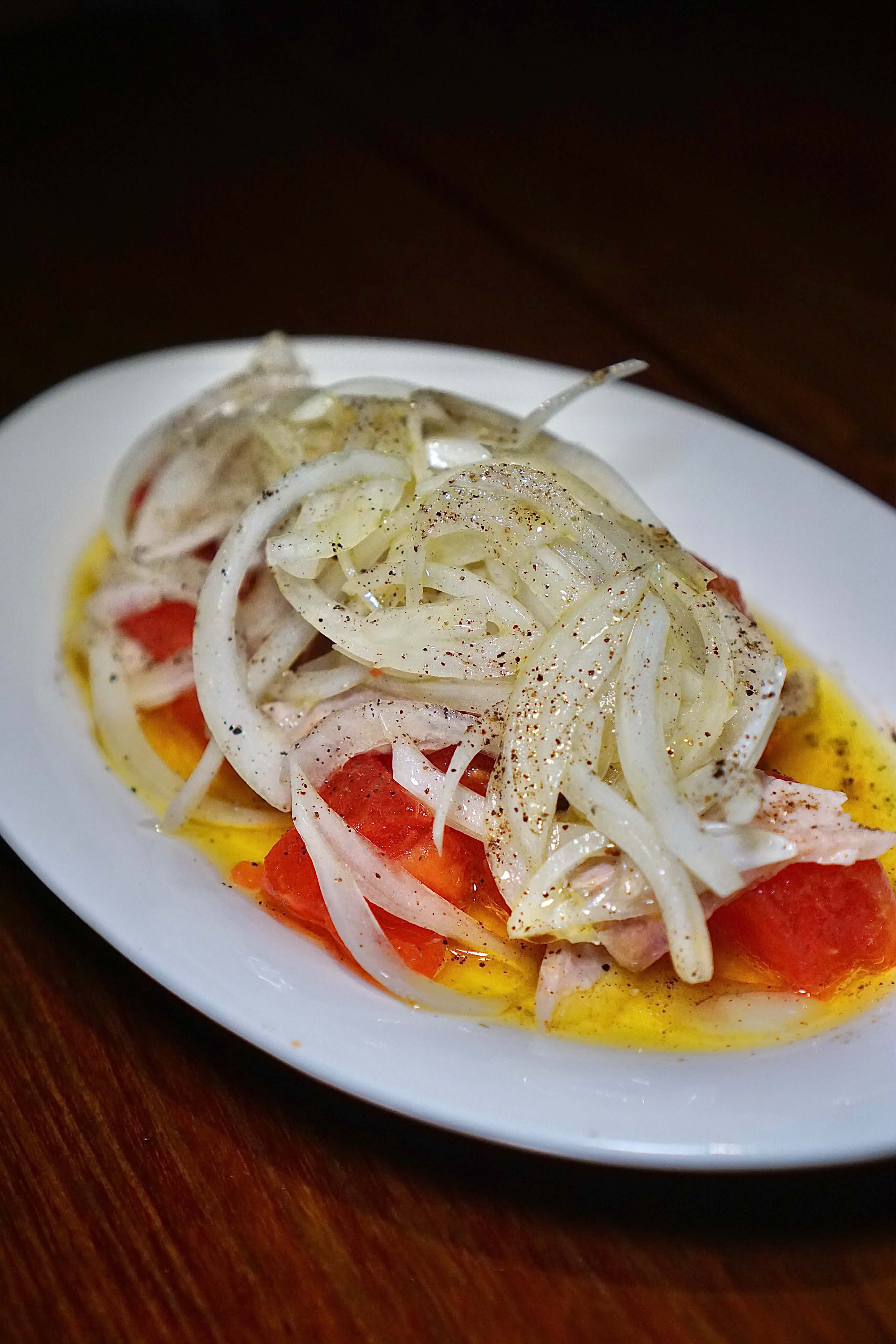 Heirloom Tomato Salad ที่ Amalur Restaurant
