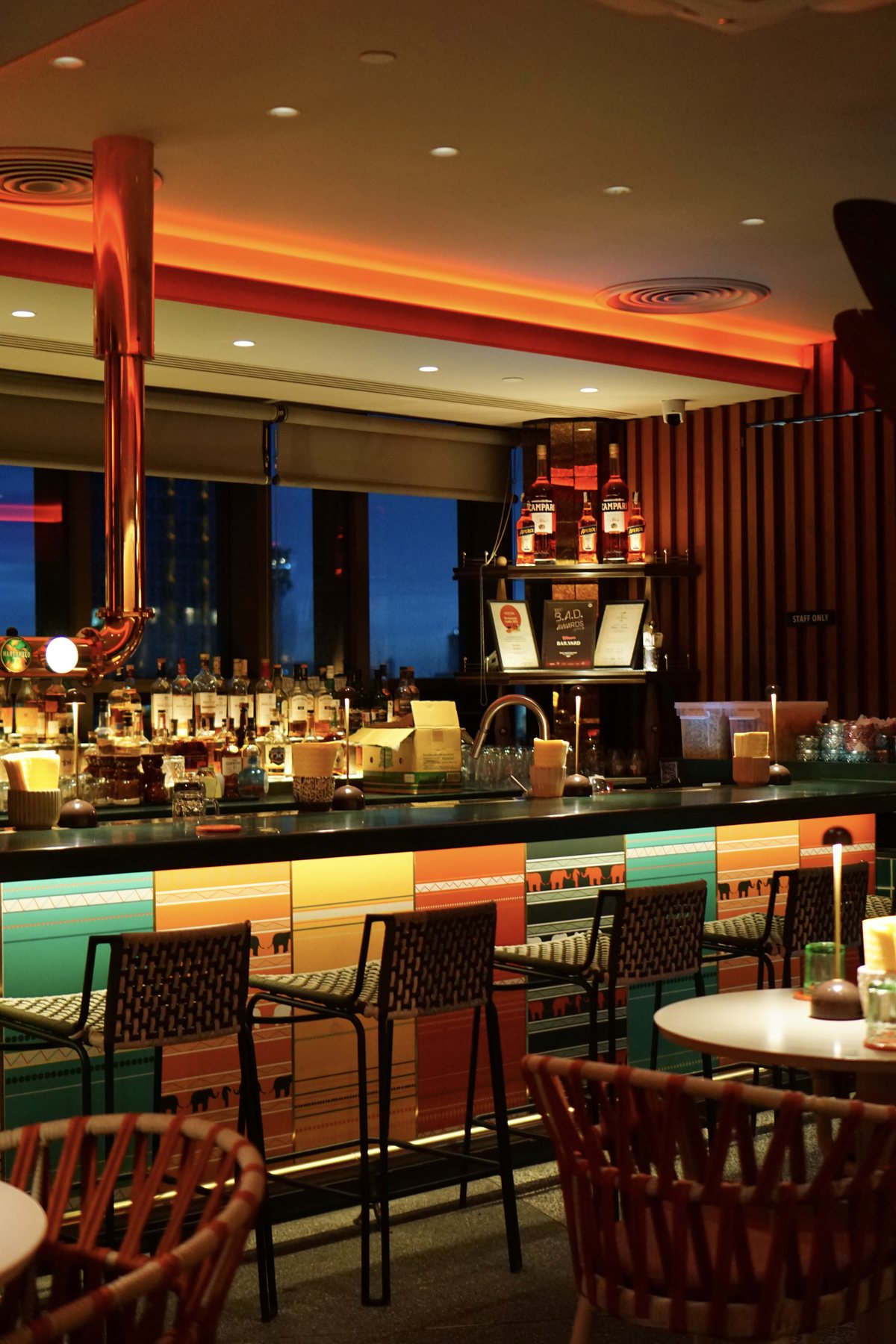 Bar.Yard rooftop bar at Kimpton Maa-Lai Bangkok