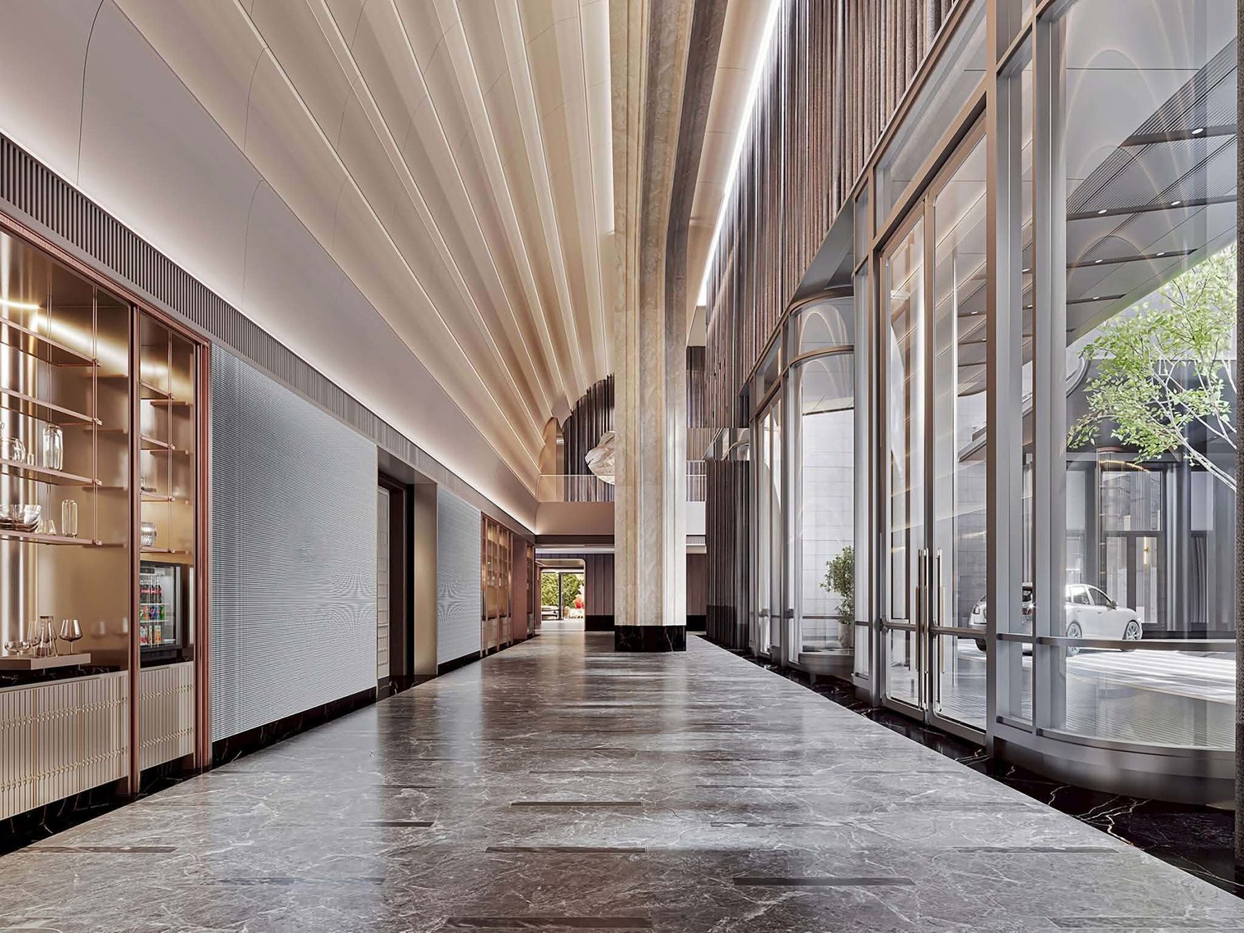 Hospitality space at Fairmont Bangkok Sukhumvit