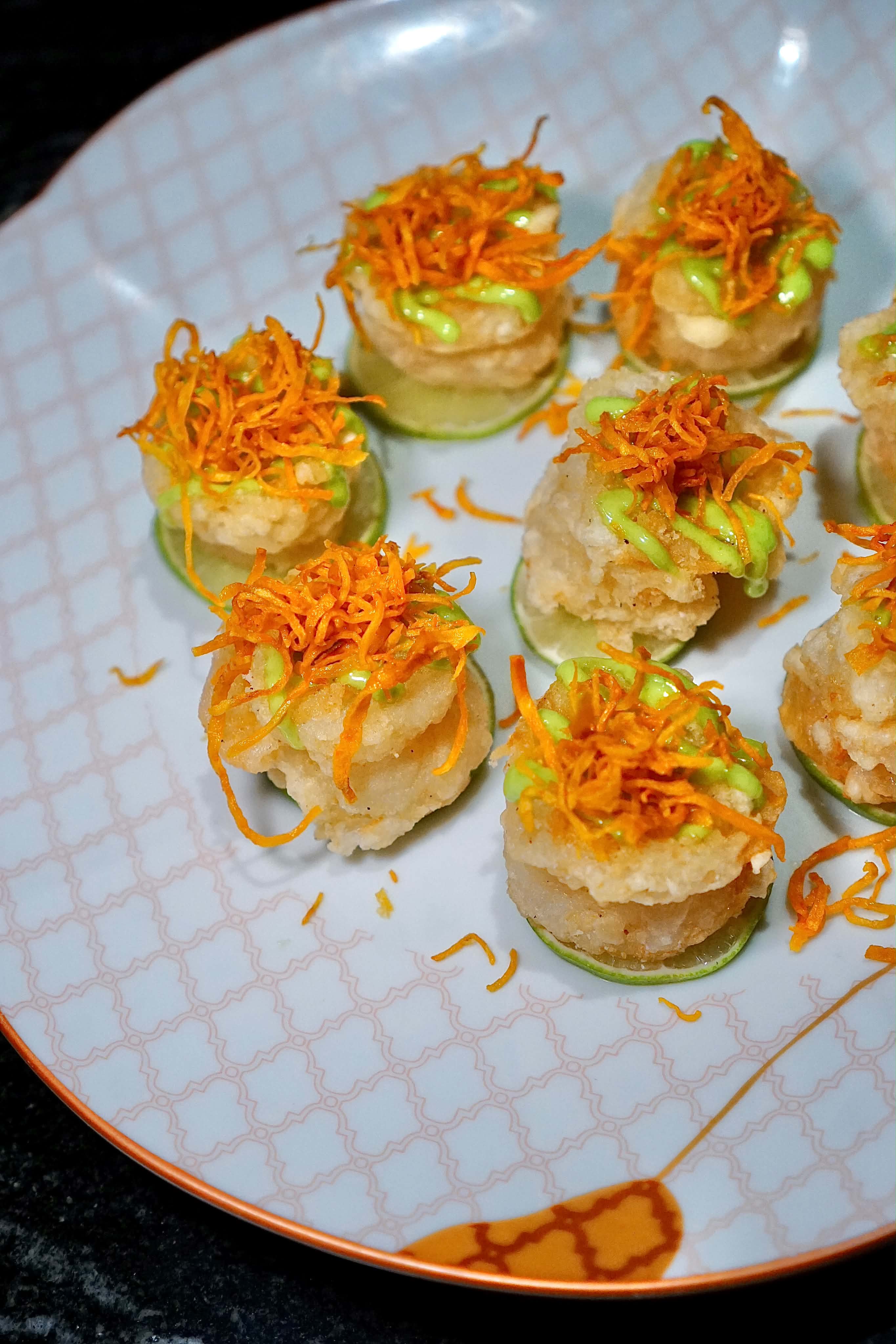Crispy Fish Dumplings ที่ Fei Ya