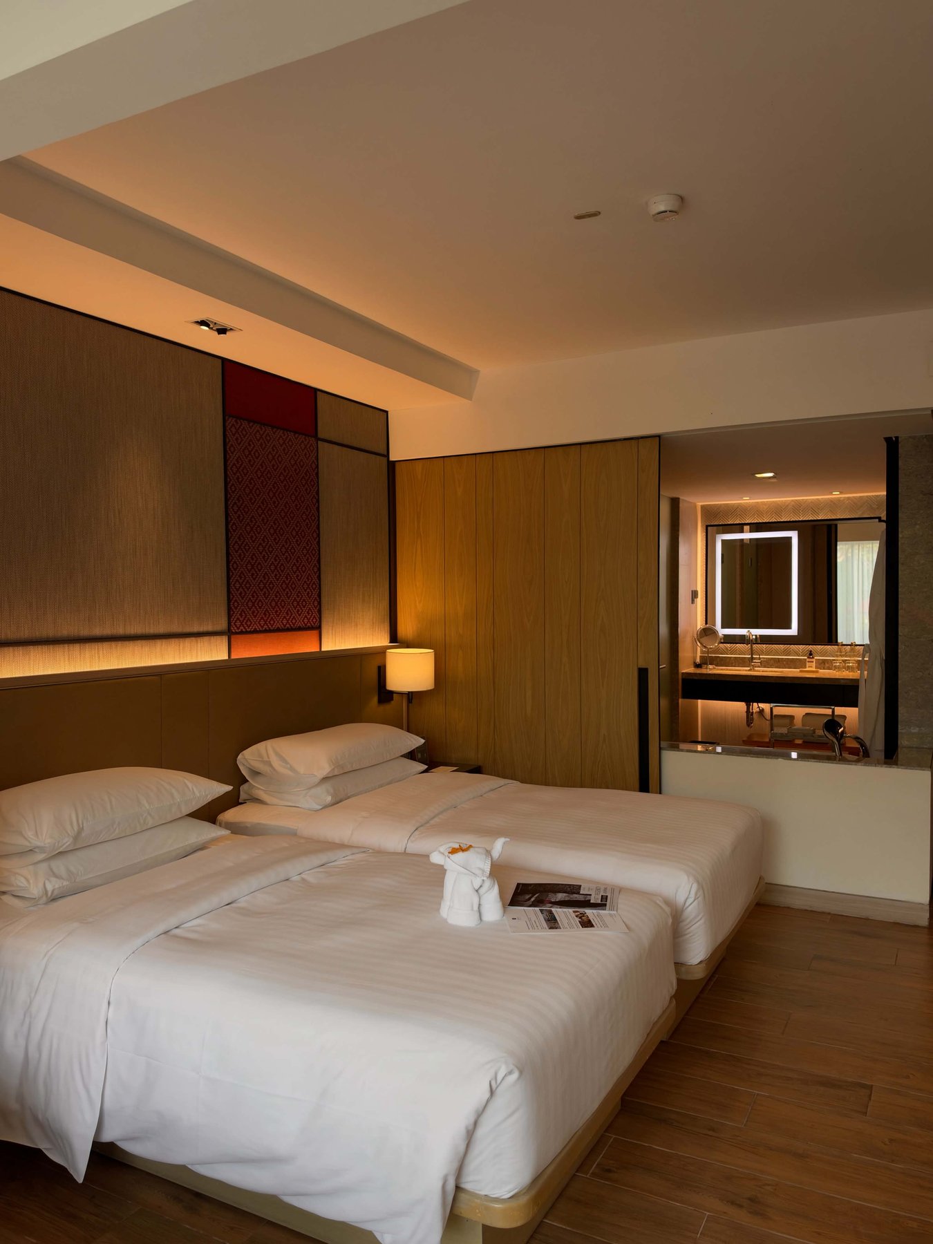 ห้องพักที่ใช้ประกอบรีวิว Hyatt Regency Hua Hin