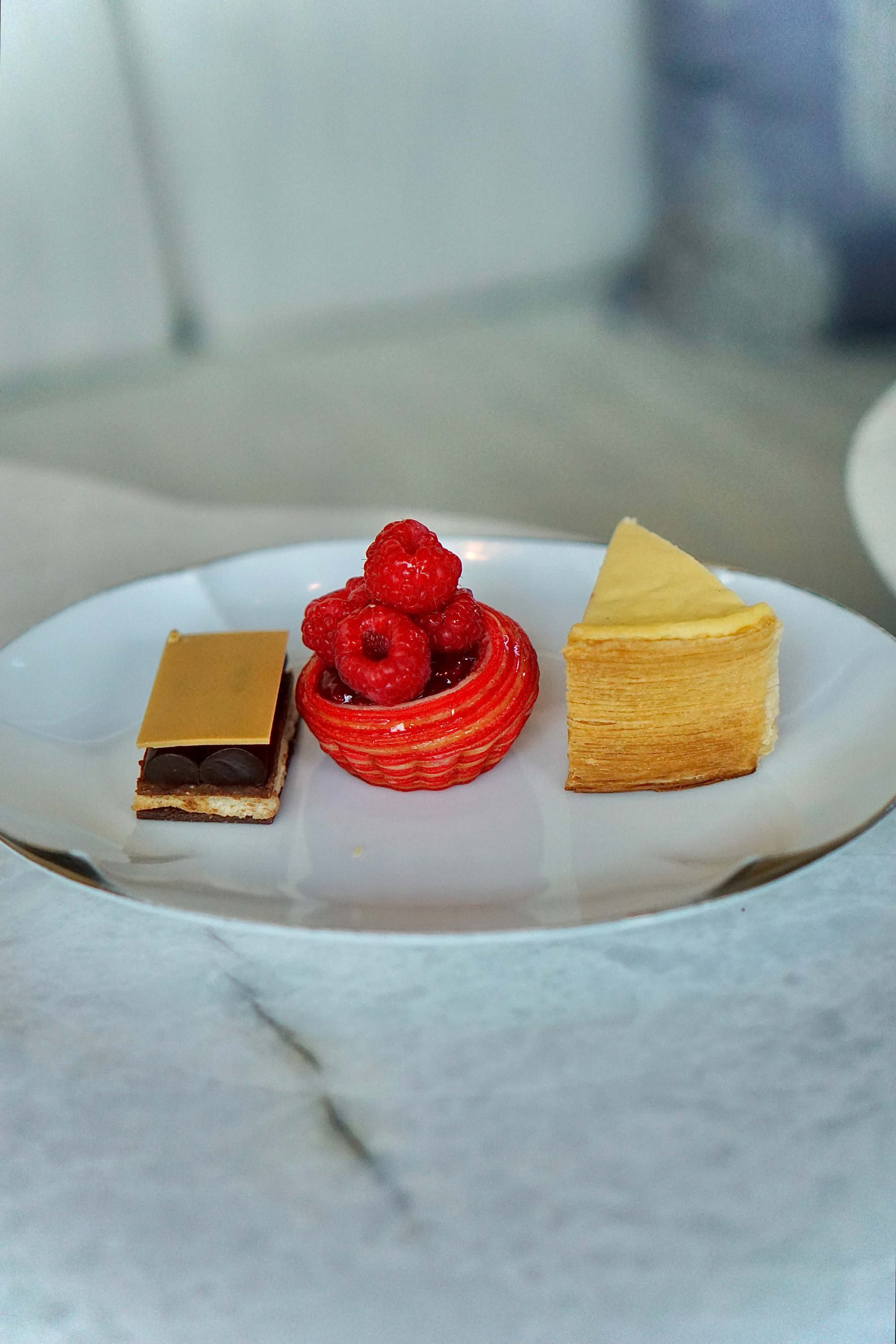 Summer Reverie Afternoon Tea savoury and sweet selections