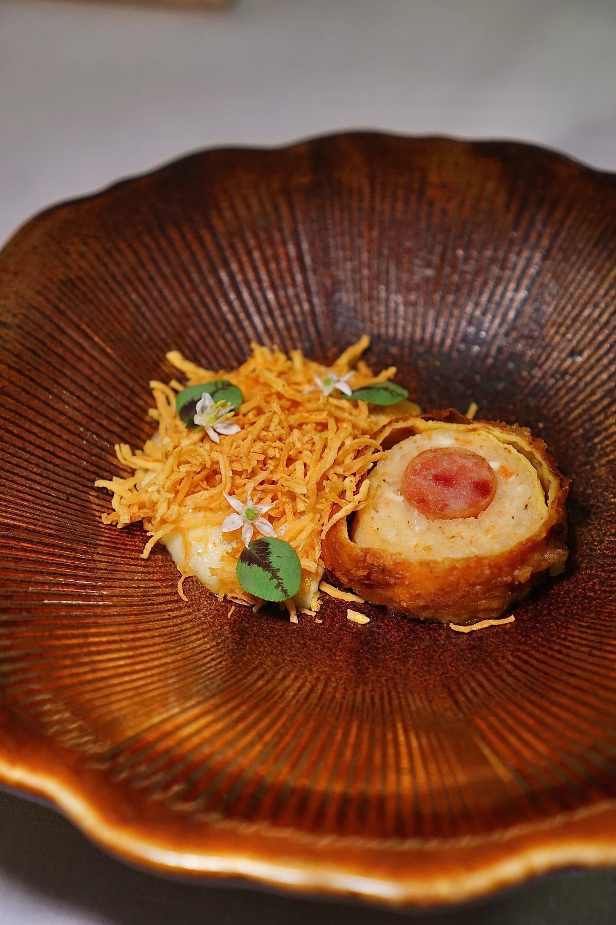 Thai fine-dining course at Wisetwiso Bangkok